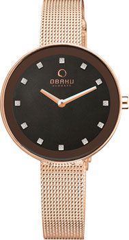 Obaku Часы Obaku V161LXVNMV. Коллекция Mesh