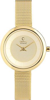 Obaku Часы Obaku V146LXGGMG. Коллекция Mesh