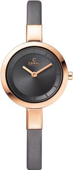 Obaku Часы Obaku V129LXVJRJ. Коллекция Leather