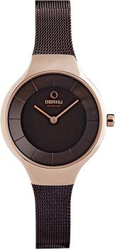 Obaku Часы Obaku V166LXVNMN. Коллекция Mesh