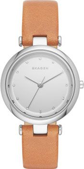 Skagen Часы Skagen SKW2455. Коллекция Leather