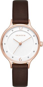 Skagen Часы Skagen SKW2472. Коллекция Leather