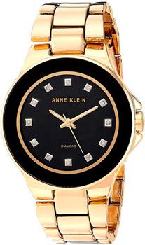 Anne Klein Часы Anne Klein 2754BKGB. Коллекция Diamond