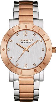 Caravelle New York Часы Caravelle New York 45L150. Коллекция Ladies Collecion