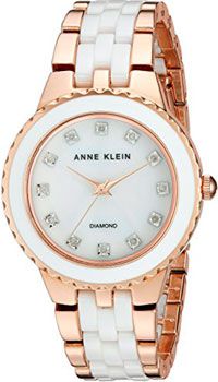Anne Klein Часы Anne Klein 2712WTRG. Коллекция Diamond