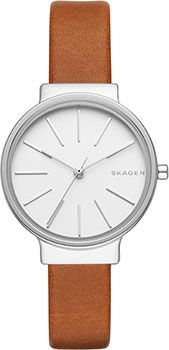 Skagen Часы Skagen SKW2479. Коллекция Leather