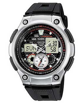 Casio Часы Casio AQ-190W-1A. Коллекция Combinaton Watches
