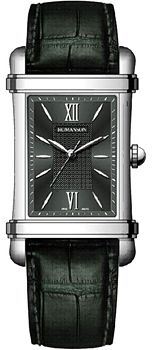 Romanson Часы Romanson TL0338MW(BK). Коллекция Leather