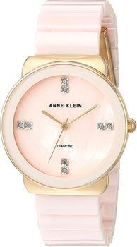 Anne Klein Часы Anne Klein 2714LPGB. Коллекция Diamond