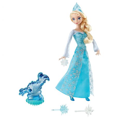 Disney Princess Эльза с 3 снежинками и Зефиркой (CGH15пц)
