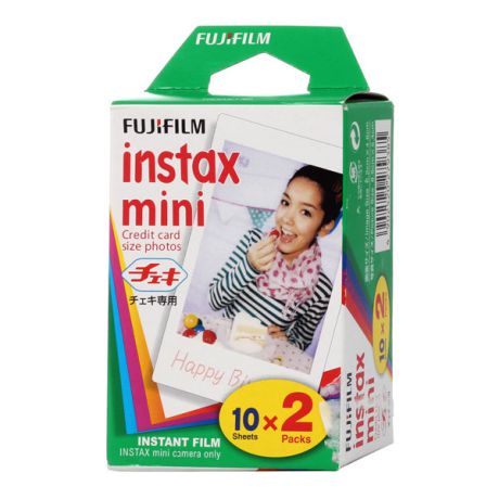 Fujifilm Colorfilm Instax Mini Glossy 10/2PK