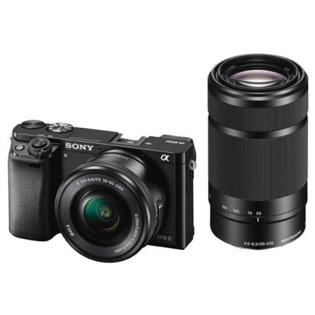 Sony Alpha A6000 Kit 16-50/55-210 Black