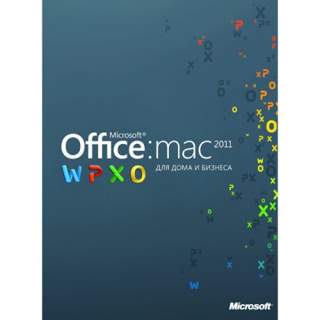Microsoft Office:Mac 2011 для дома и бизнеса
