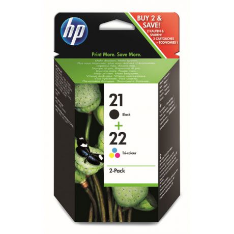 HP 21/22 Black/Tri-color SD367AE