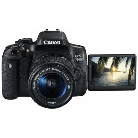 Canon EOS 750D Kit 18-55 IS STM Black