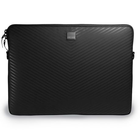 Acme Made Smart Laptop Sleeve,MB Pro 15 Matte Black Chevron