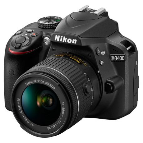Nikon D3400 + AF-P 18-55 VR Black