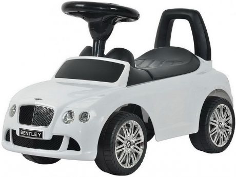 Каталка-машинка R-Toys Bentley от 1 года белый пластик музыкальная 326