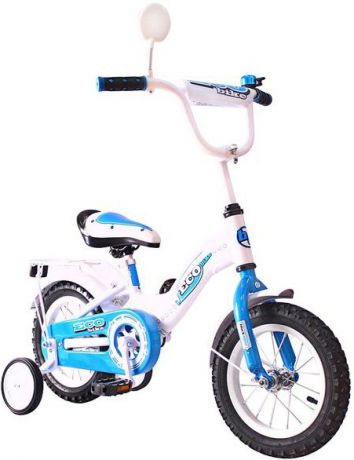 Велосипед Rich Toys Aluminium Ba Ecobike голубой двухколёсный 5412/kg1221