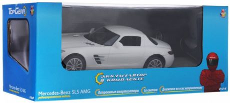 Машинка на радиоуправлении Top Gear Mercedes Benz Sls от 3 лет пластик т56691