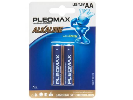 Батарейки Samsung Pleomax lr6-2bl 2 шт Aa