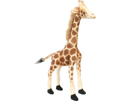 Мягкая игрушка Hansa 3731 жираф бежевый искусственный мех 27 см