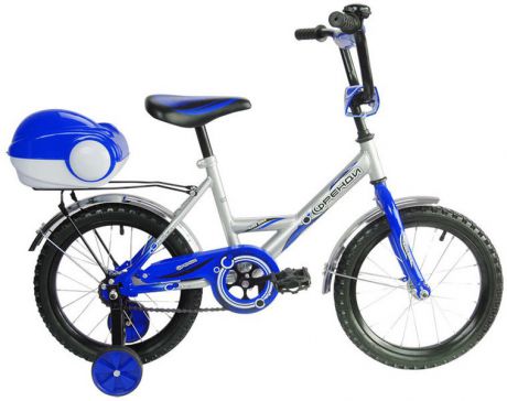 Велосипед Rt Мультяшка Френди 1601 16" синий двухколёсный xb1601