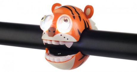 Фонарик Crazy Stuff Tiger light с брелком оранжевый 320240