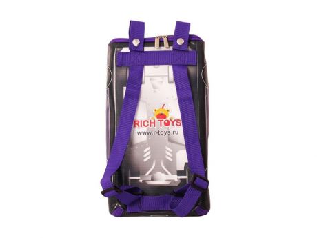 Рюкзак RichToys Тачки для велосипедов и самокатов фиолетовый