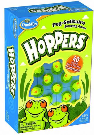 Игра-головоломка ThinkFun Лягушки-непоседы Hoppers от 5 лет 6703-ru