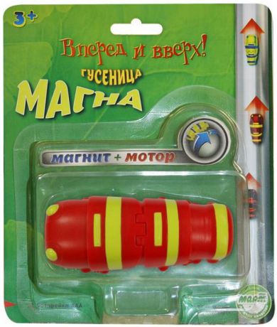 Интерактивная игрушка Eclipse Toys Гусеница Магна от 3 лет красный mm8930r