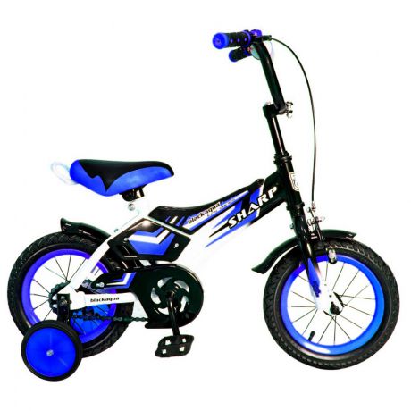 Велосипед Rich Toys kg1210 Ba Sharp 12" 1s синий двухколёсный 5432