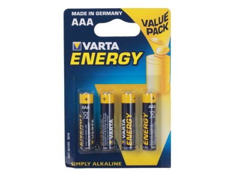 Батарейки Varta Energy 4 шт 2400 mAh Aaa
