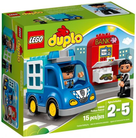 Конструктор Lego Duplo Полицейский патруль 15 элементов 10809