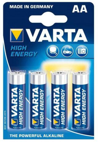Батарейки Varta High Energy 4 шт Aa
