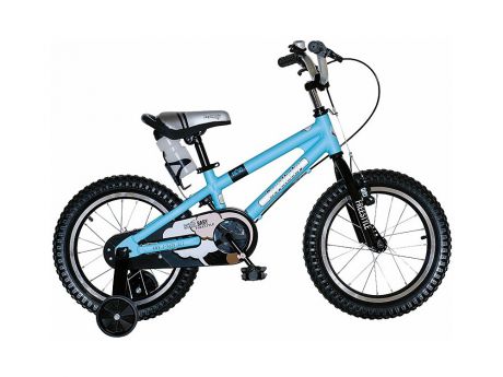 Велосипед Royal baby Freestyle Alloy 14" синий двухколёсный rb14b-7