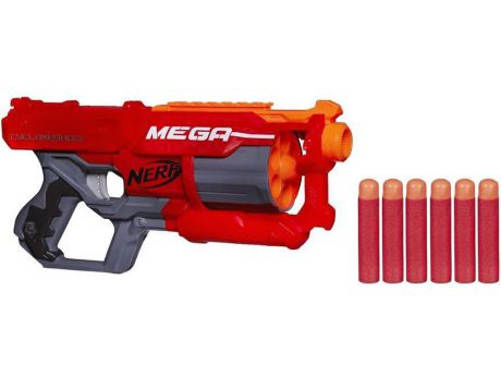 Бластер Hasbro Nerf Мега Циклон-шок красный a9353