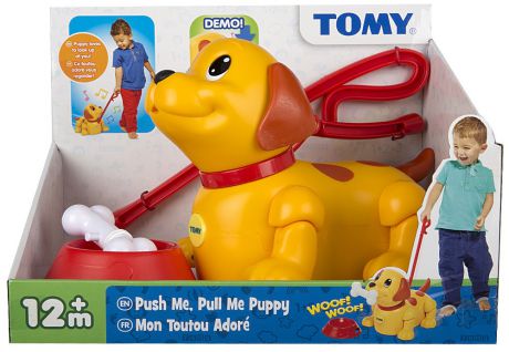 Интерактивная игрушка Tomy Погуляй со мной - Щенок от 1 года желтый