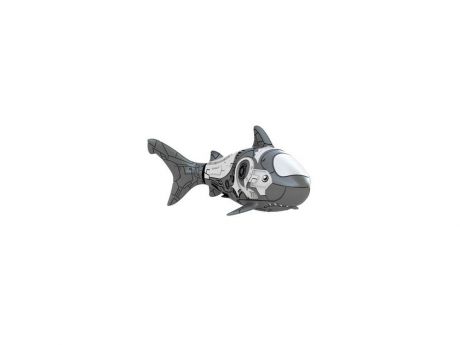 Интерактивная игрушка Zuru RoboFish акула плавает в воде от 3 лет серый 2501-6