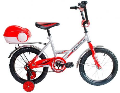 Велосипед Rt Мультяшка Френди 1601 16" красный двухколёсный xb1601