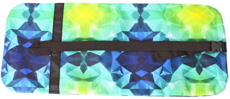 Чехол-портмоне y-scoo для самоката 145 - Diamond Emerald разноцветный складной