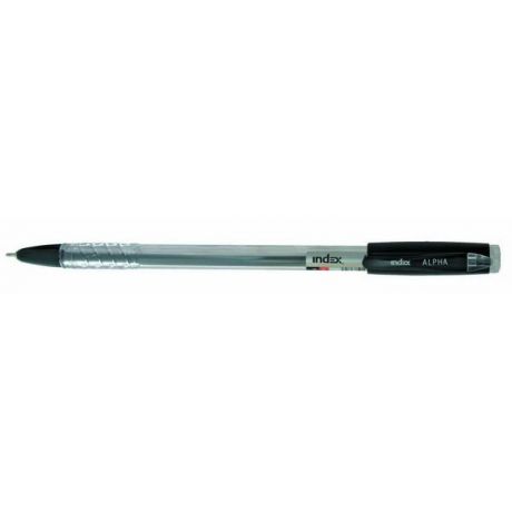 Шариковая ручка Index Alpha синий 0.7 мм ibp315/bk