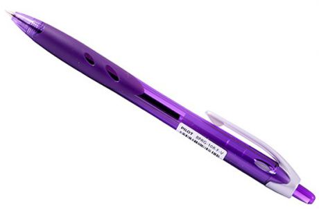 Шариковая ручка автоматическая Pilot Rexgrip фиолетовый 0.7 мм