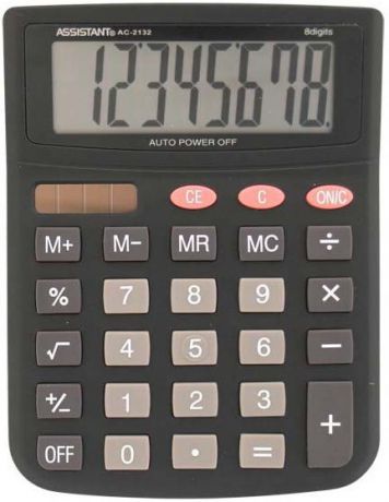Калькулятор настольный Assistant ac-2132 8-разрядный