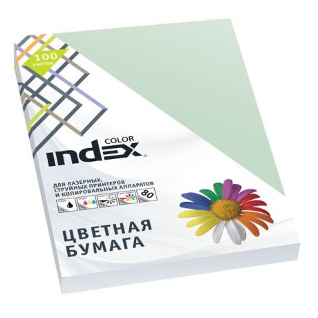 Цветная бумага Index Color a4 100 листов ic61/100