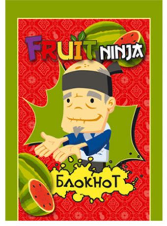 Блокнот Action! Fruit Ninja a6 40 листов