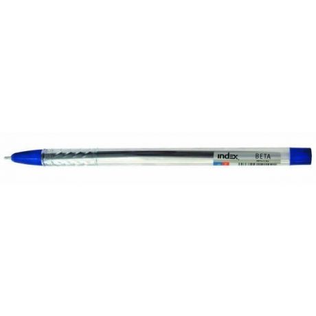 Шариковая ручка Index Beta синий 0.7 мм ibp347/bu