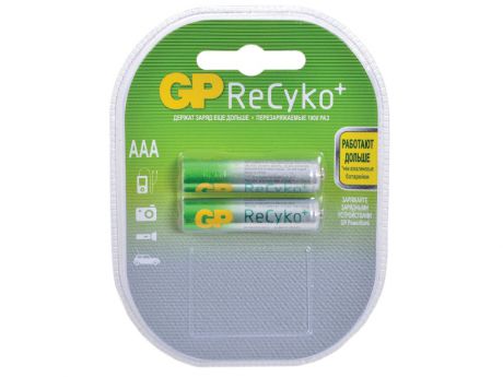 Аккумулятор Gp ReCyko+ 2 шт 800 mAh Aaa 85aaahcb-2cr2
