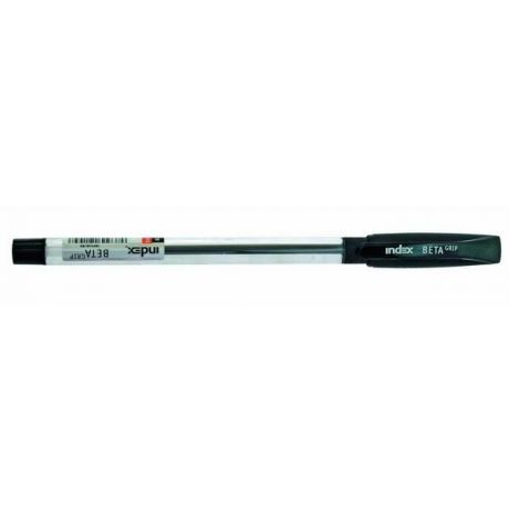 Шариковая ручка Index Beta Grip черный 0.7 мм