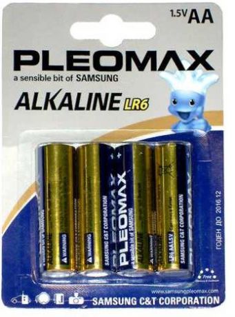 Батарейки Samsung Pleomax lr6-4bl 4 шт Aa